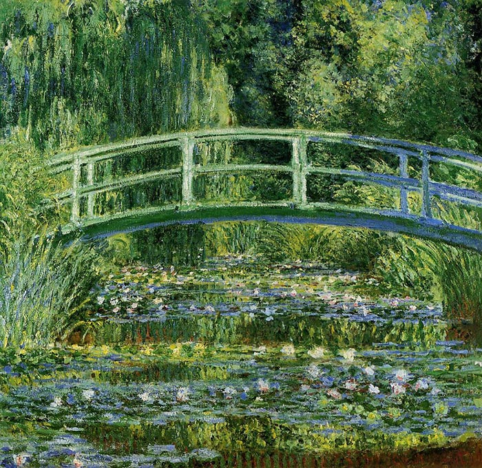 Claude Monet, Water Lilies and Japanese Bridge, 1897-1899