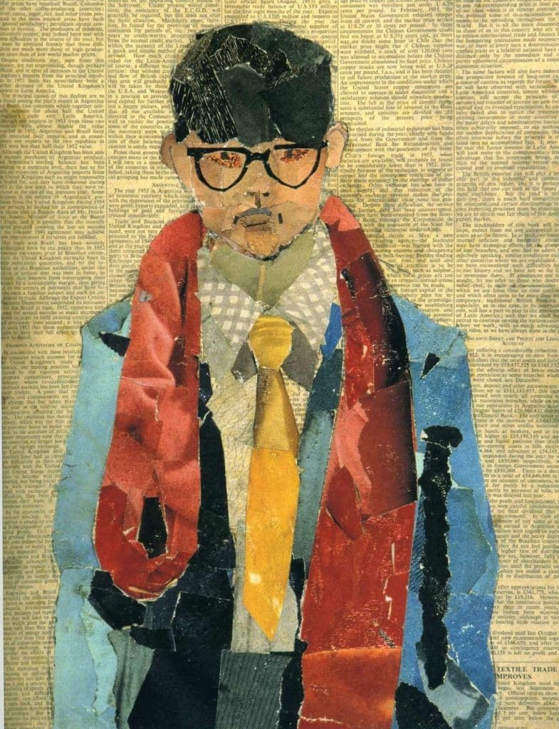 Collage - David Hockney